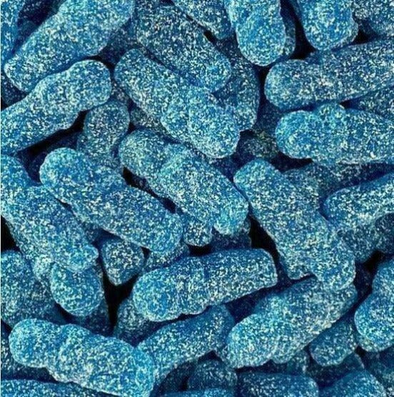 319 Vegan Fizzy Blue Jelly Babies – Showbox Treats