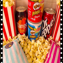 Load image into Gallery viewer, 2 person/couples deluxe movie night in treat/snack box
