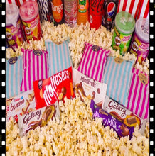 Load image into Gallery viewer, mega party deluxe movie night in treat/snack box
