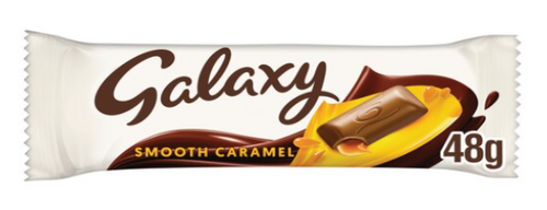 galaxy smooth caramel chocolate bar - 48g