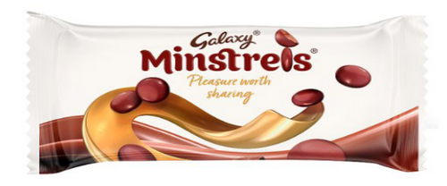 galaxy minstrels chocolate treat bag - 42g