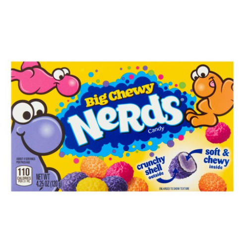 117 nerds - big & chewy candy